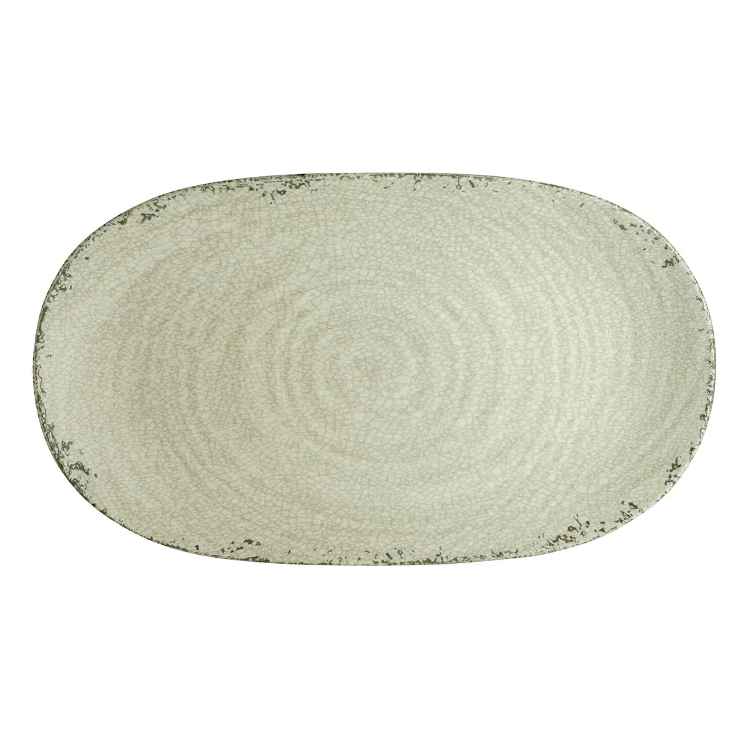 Steelite 7194TM076 - 14" Oval Melamine Platter, Pompeii Stone Creations, 1 Dozen