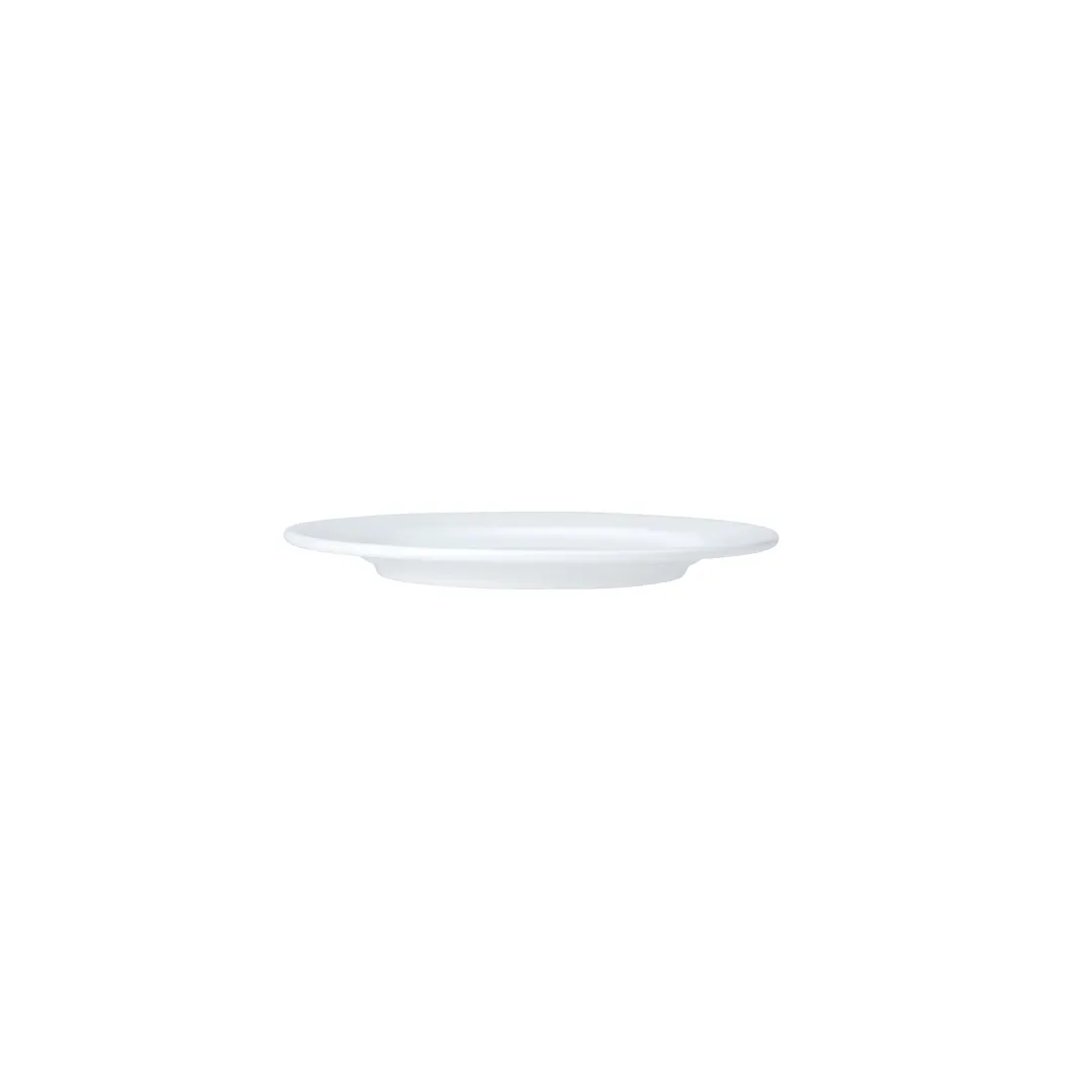 Steelite 82000AND0183 - Narrow Rim Round Bone China Plate, Whiteware, 6.75" x 0.625", 1 Dozen