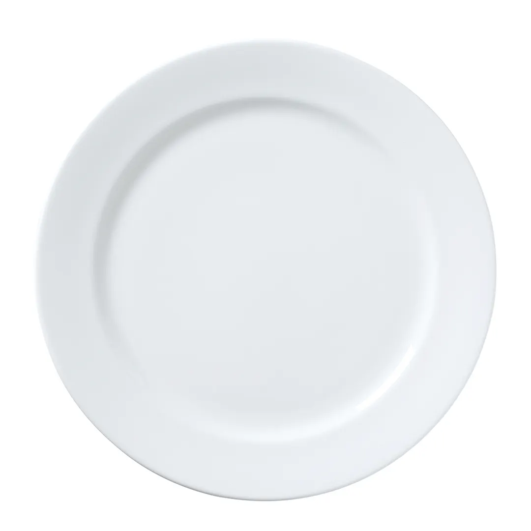 Steelite 82000AND0189 Narrow Rim Round Plate, 11.75" x 0.875", Bone China, Banq Design - 1 Dozen