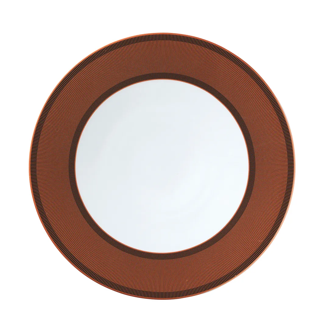 Steelite 82105AND0480 Signature Gatsby William Edwards Round Bone China Plate, 10.75" - 1 Dozen