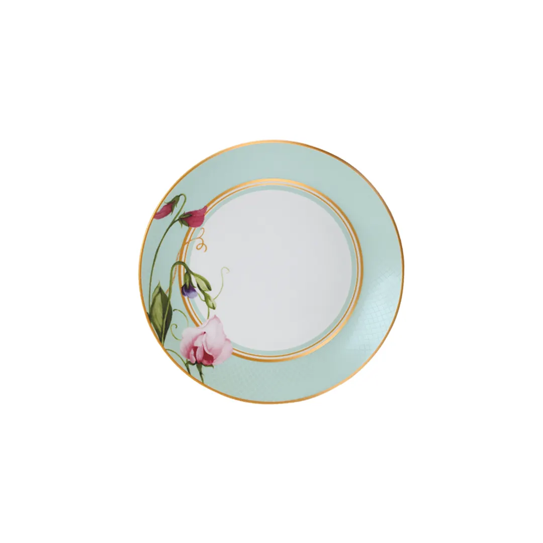 Steelite 82106AND0421 Coupe Plate 6.5" x 0.75" Bone China Signature Trellis WilliamEdwards - 1 Dozen