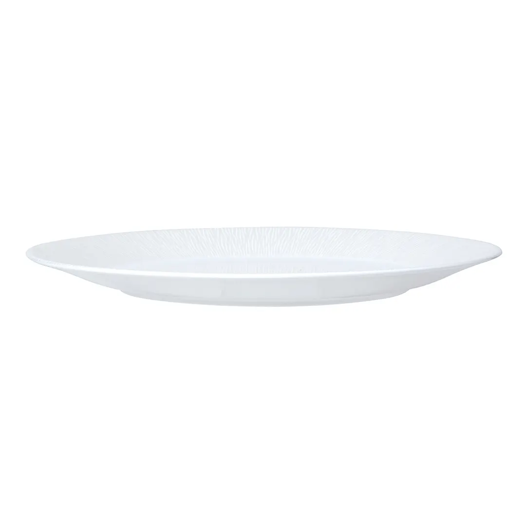 Steelite 82109AND0419 - Flame William Edwards Coupe Plate 11.75"x1.125" Round Bone China - 6/Case