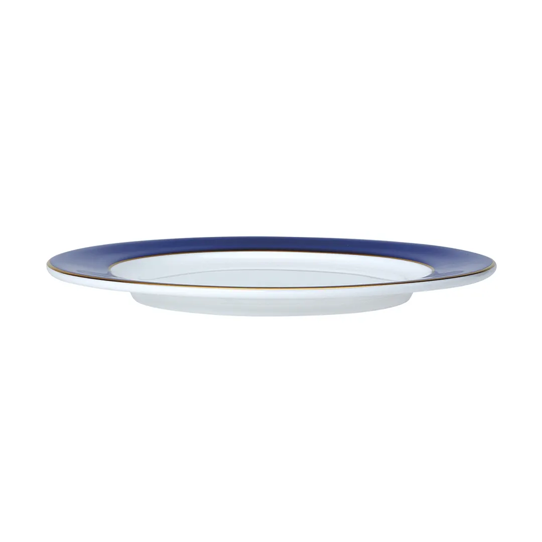 Steelite 82114AND0183 - Narrow Rim Round Bone China Plate, 6.75" x 0.625", Duke Edwards - 1 Dozen