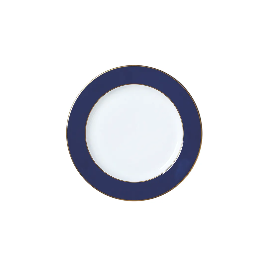 Steelite 82114AND0183 - Narrow Rim Round Bone China Plate, 6.75" x 0.625", Duke Edwards - 1 Dozen