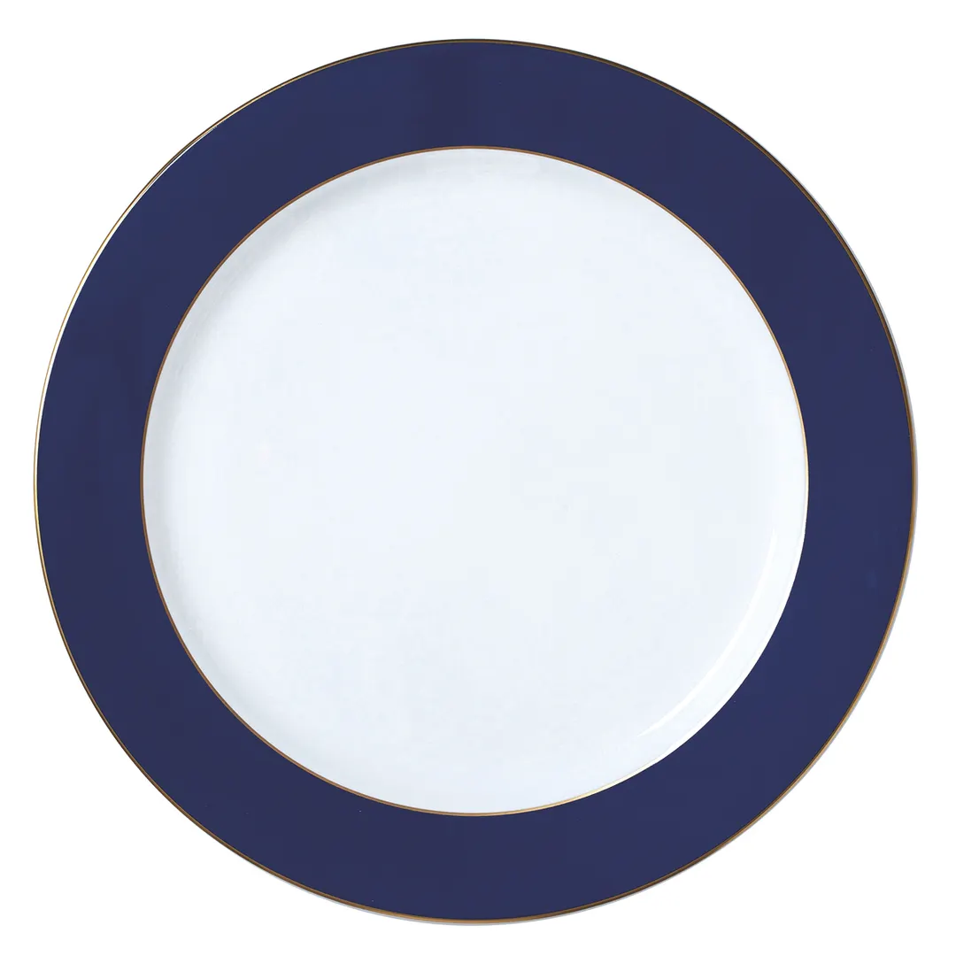 Steelite 82114AND0189 - Narrow Rim Round Bone China Plate, 11.75" x 0.875" - 1 Dozen