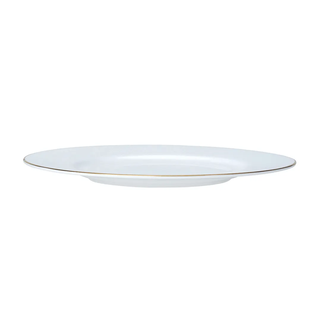 Steelite 82115AND0103 Diamond William Edwards Round Bone China Plate 8.75" X 0.625" - 1 Dozen