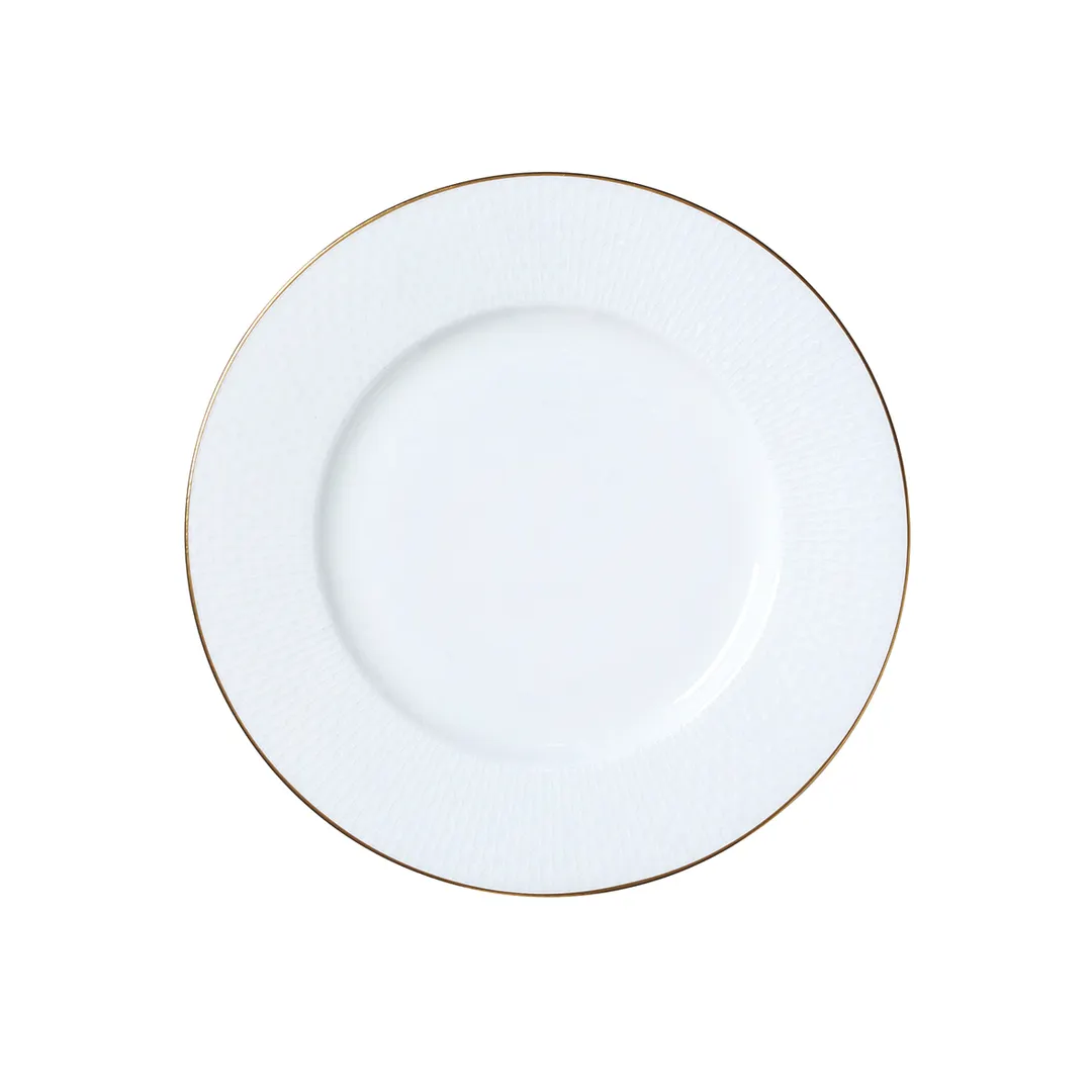 Steelite 82115AND0103 Diamond William Edwards Round Bone China Plate 8.75" X 0.625" - 1 Dozen