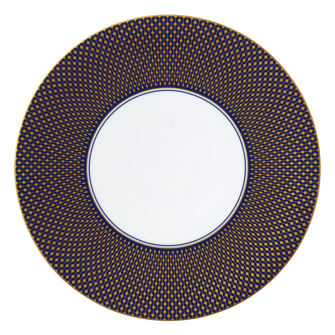 Steelite 82117AND0478 Jewel William Edwards Round Bone China Plate 12.25" Coupe Rim - 6/Case