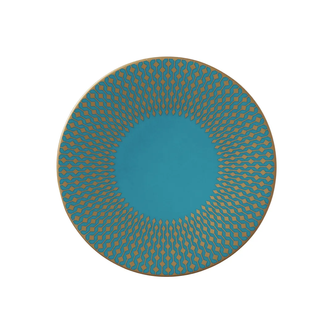 Steelite 82119AND0472 Jewel William Edwards Round Bone China Plate 6" Diameter Coupe Rim - 1 Dozen
