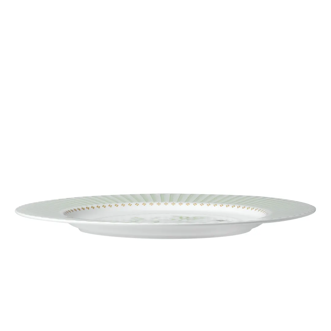 Steelite 82130AND0101V1 - 11.75" Round Hive Bone China Dinner Plate, William Edwards Design - 1 Dozen