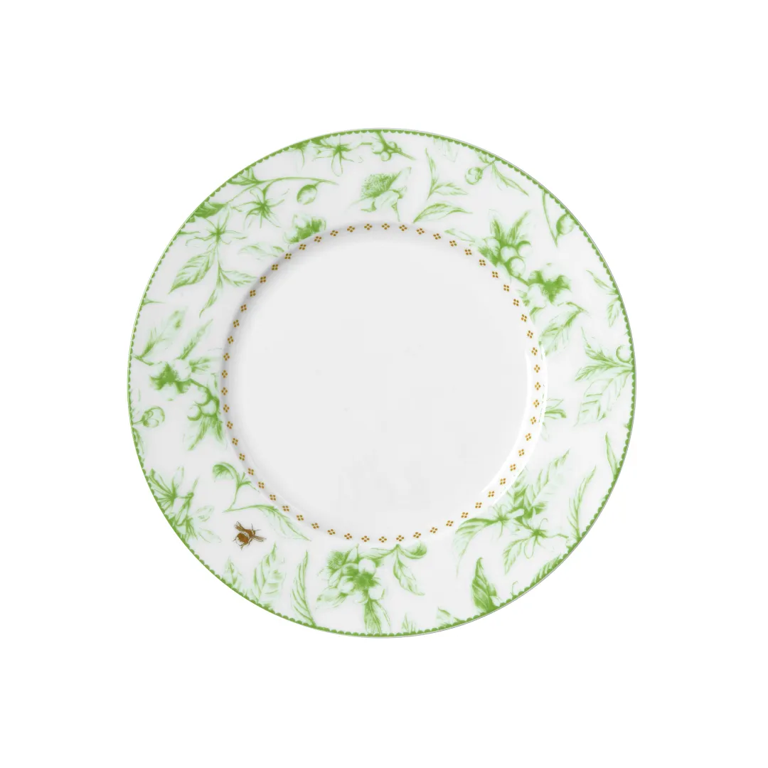 Steelite 82130AND0103 - 8.75" Round Hive Bone China Plate By William Edwards, 0.625" Depth - 1 Dozen