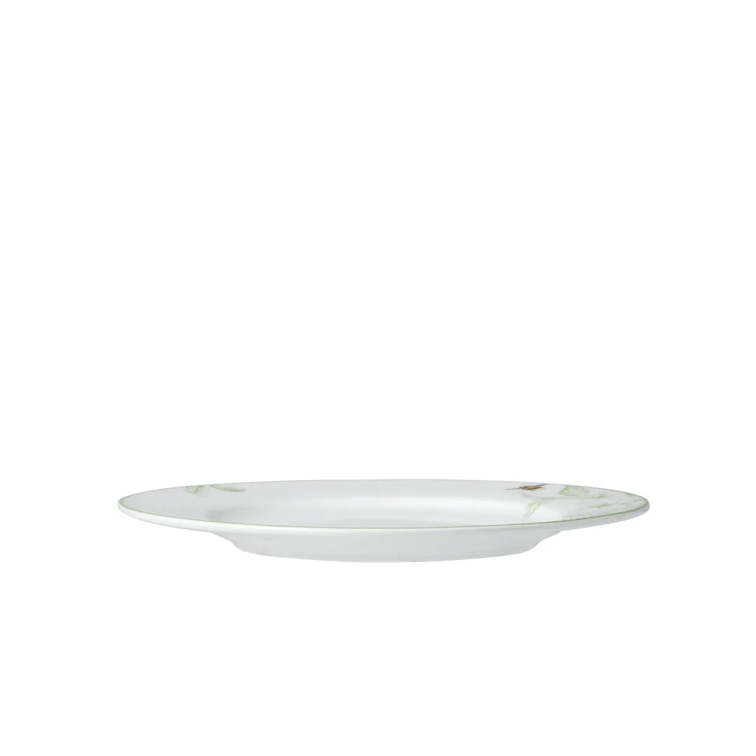 Steelite 82130AND0104 - Hive William Edwards Bone China Plate 6.5" Diameter, 0.625" Depth - 1 Dozen