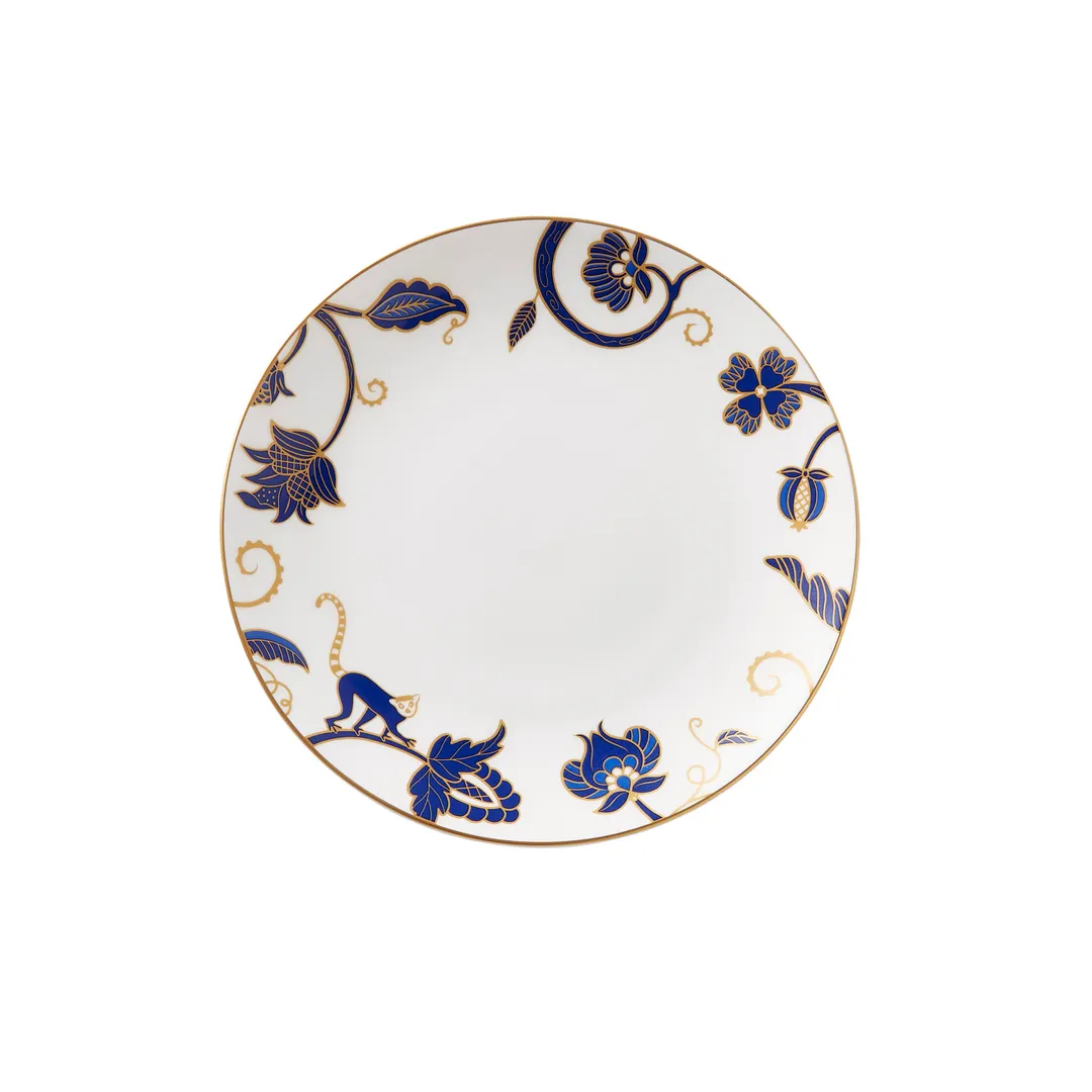 Steelite 82135AND0163 Coupe Plate, 8.25" x 0.875" Bone China, Makira William Edwards, Rim - 1 Dozen