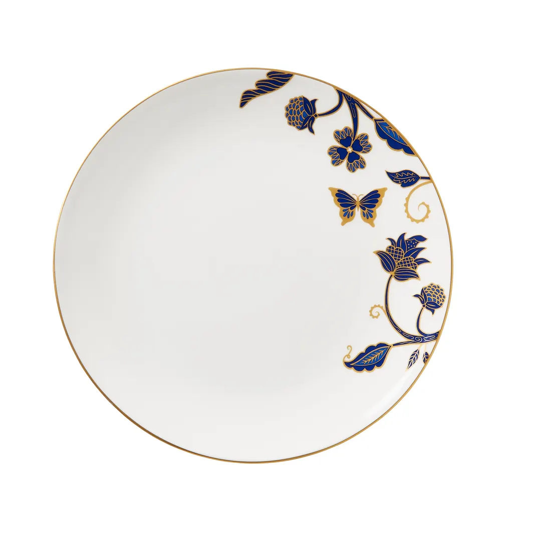 Steelite 82135AND0244 Coupe Rim Bone China Plate, 10.50" x 0.875" Curved Edge, Round - 1 Dozen