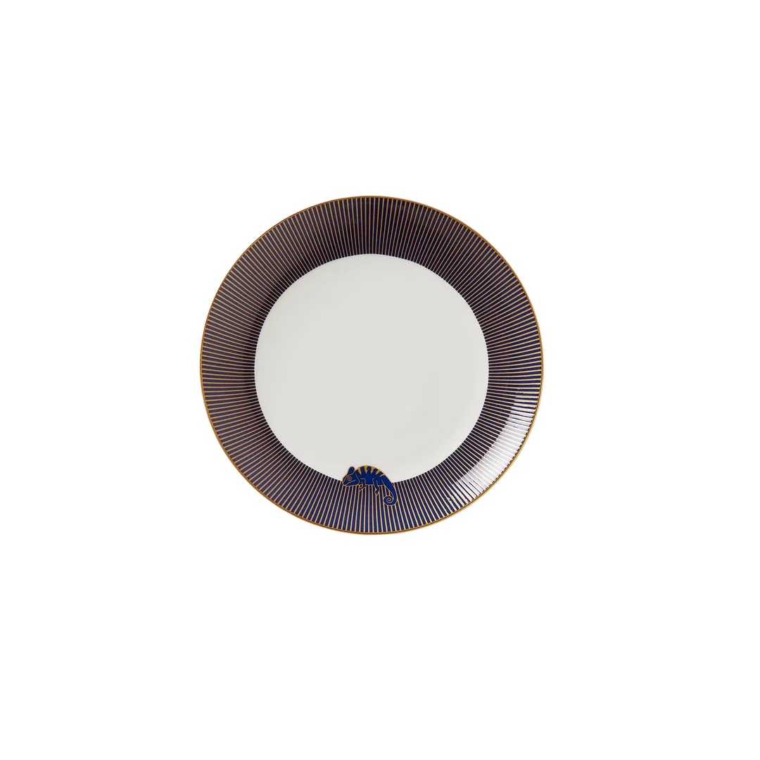 Steelite 82135AND0421 - Coupe Rim Bone China Plate 6.50" x 0.75" Curved Edge Shape - 1 Dozen