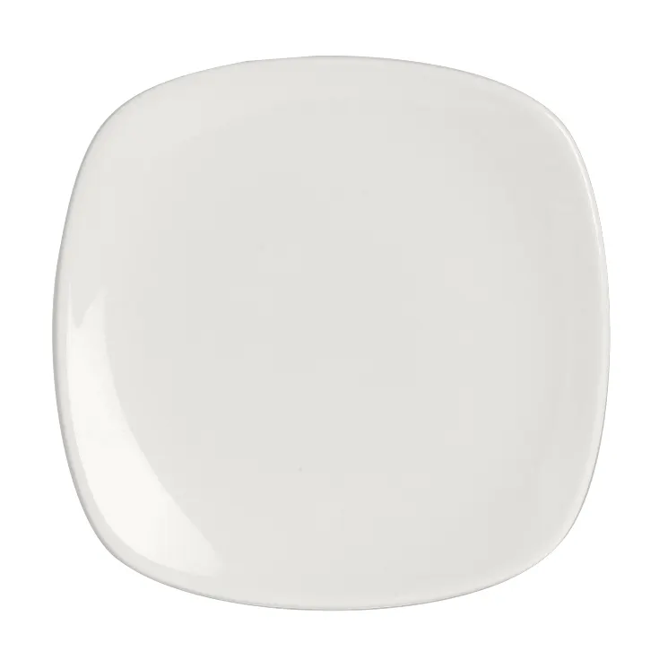 Steelite 9001C078 Square Plate, 5.5" x 5.5", Vitrified China, Oven Safe to 530°F - 36/Case