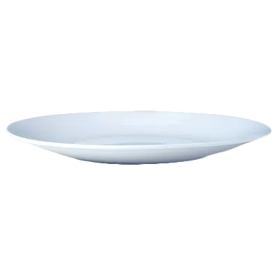 Steelite 9001C090 - 11.75" Round China Plate, Vitrified, Coupe Rim, Oven Safe to 530°F - 1 Dozen