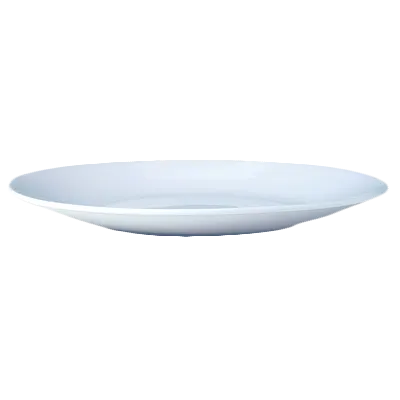 Steelite 9001C091 Round China Plate 10" Alumina Vitrified, Coupe Rim, Oven Safe 530°F - 24/Case