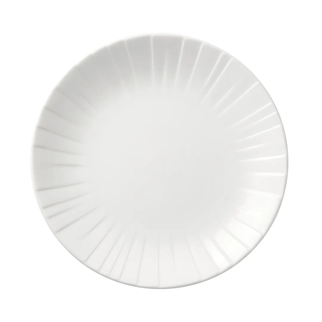 Steelite 9119C1236 - 10" Round Coupe Rim Plate, Alumina Vitrified Ceramic, Alina, 1 Dozen