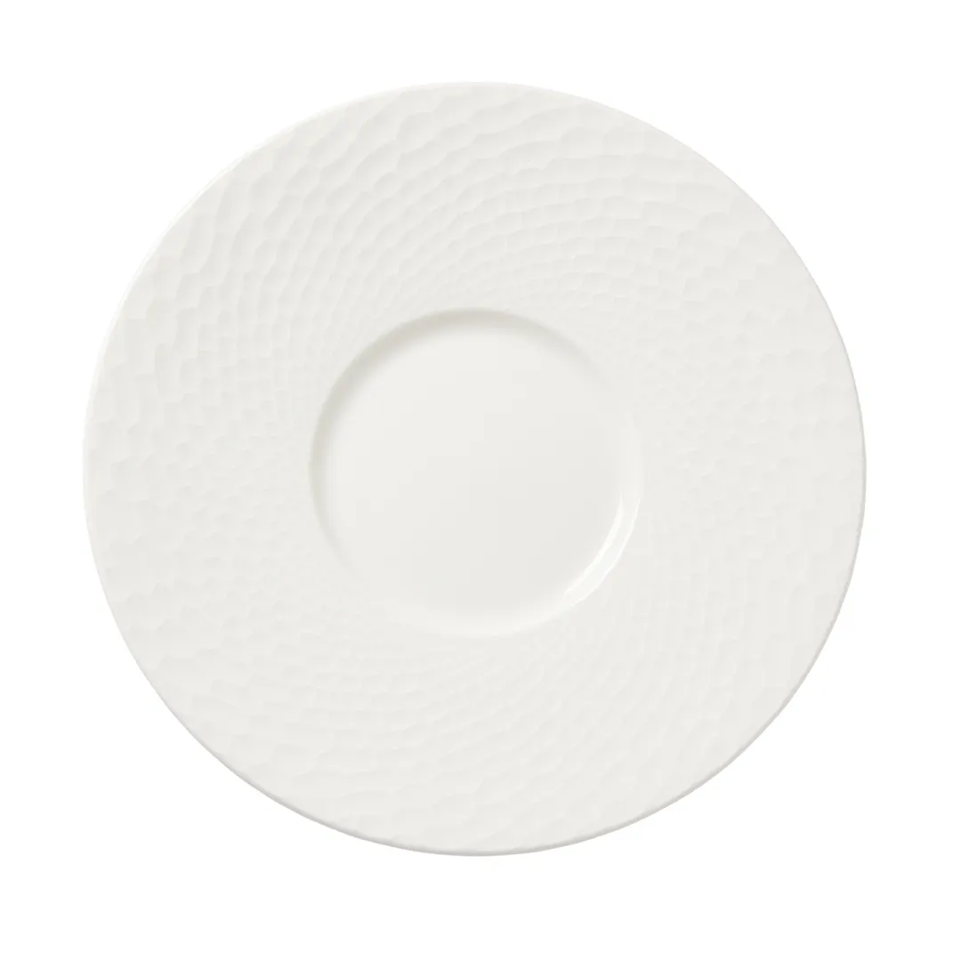 Steelite 9120C1272 Round Plate, 11.25" Diameter, Alumina Vitrified Ceramic - 6/Case