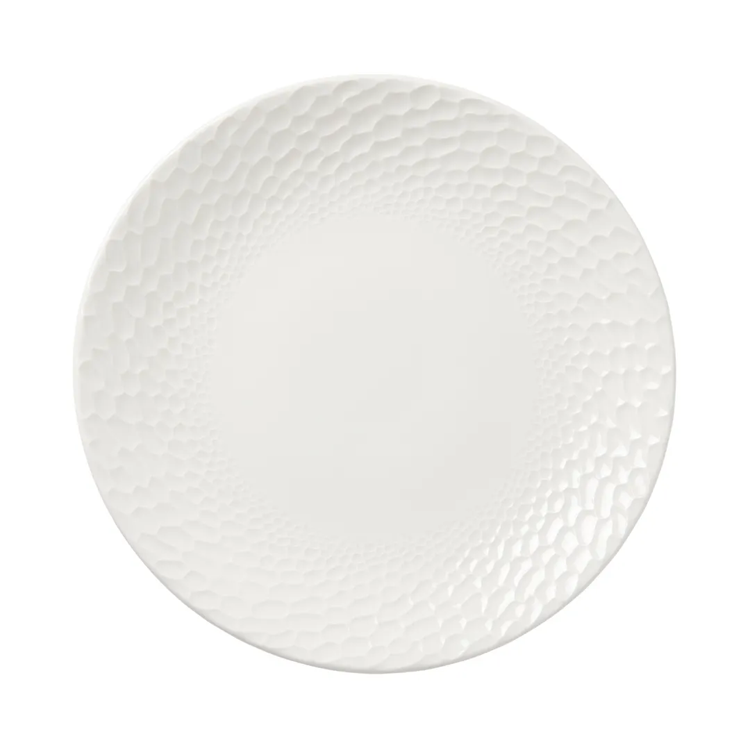 Steelite 9120C1273 - 11" Round Coupe Rim China Plate, Vitrified Ceramic Finish - 6/Case