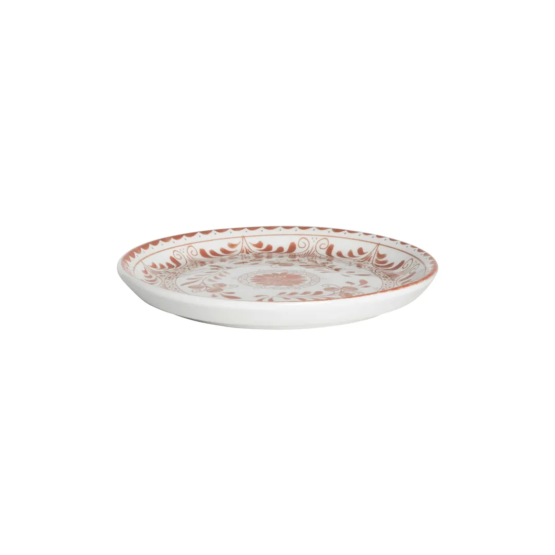 Steelite A104P804 - 5.75" Round Plate, Talavera Motiva Orange Anfora, Vitrified China, 1 Dozen