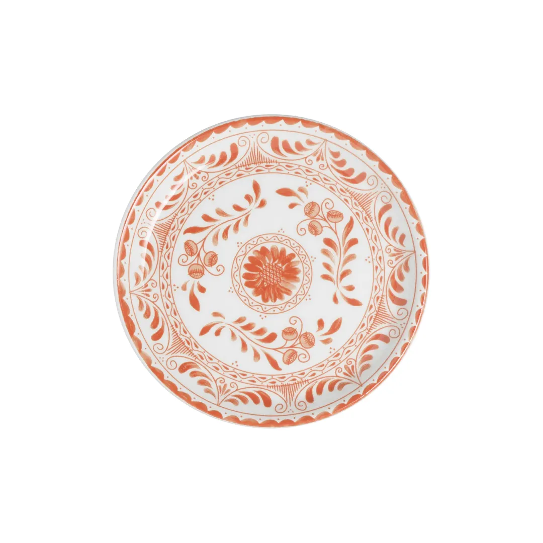 Steelite A104P804 - 5.75" Round Plate, Talavera Motiva Orange Anfora, Vitrified China, 1 Dozen