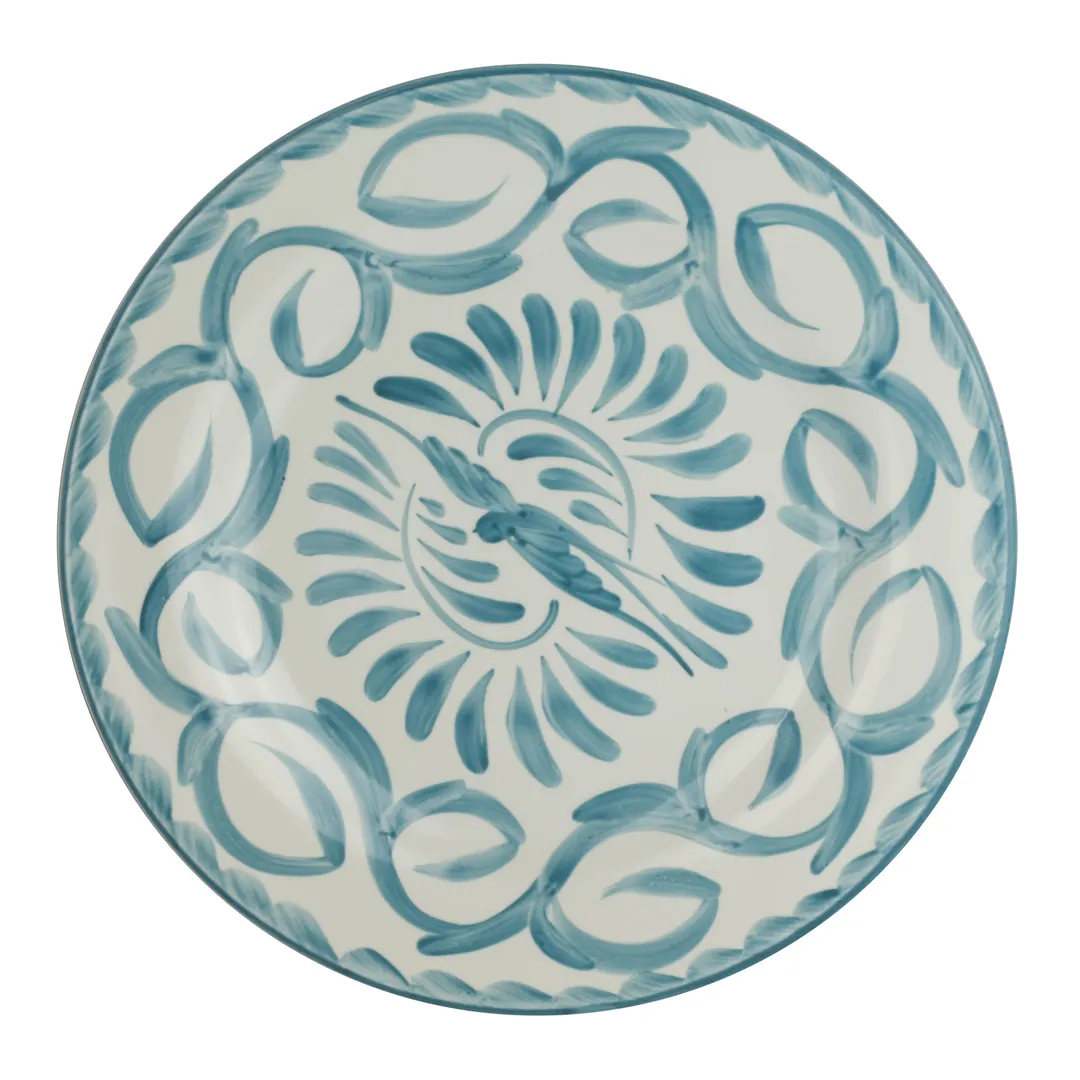 Steelite A125P101 - 7.5" Round Rolled Edge Plate, Lagoon Vitrified China, Anfora Design - 1 Dozen