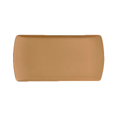 Steelite A902P250 - Rect Side Tray, 8" x 4-3/8", Vitrified China, Sedona Toffee Finish - 1 Dozen