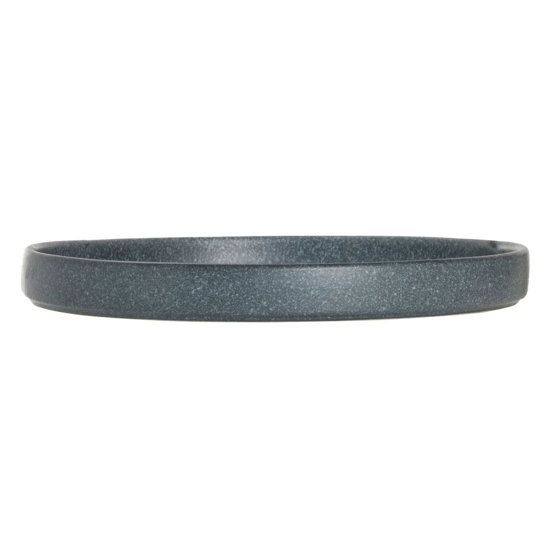 Steelite A930P258 - 9" Round Stackable Fully Vitrified China Tray, Anfora Roca Design - 1 Dozen