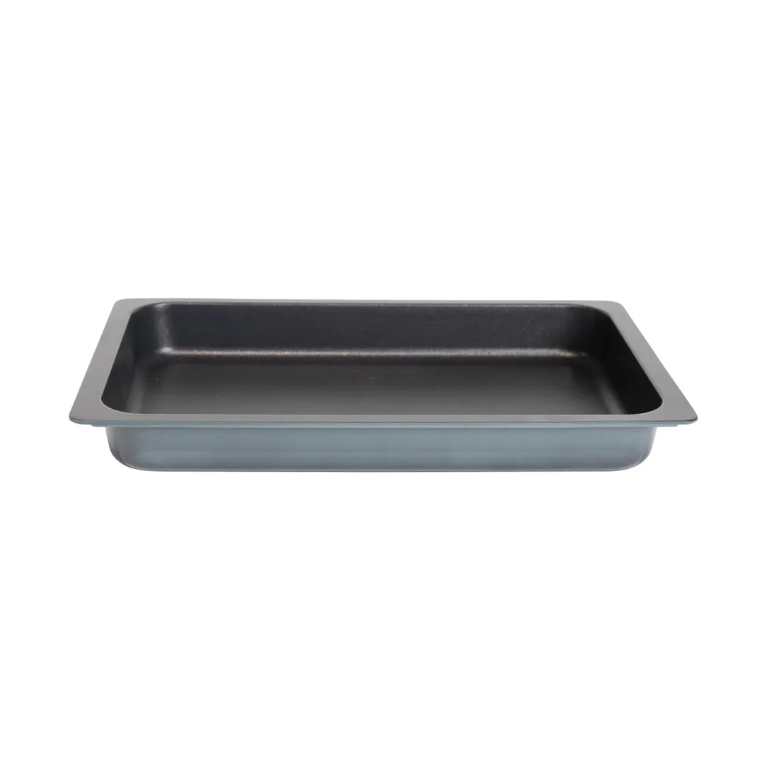 Steelite APGN112 - 9-Quart GN Food Pan, 20.875" x 12.75" x 2.625", Mixed Gray Finish - 4/Case