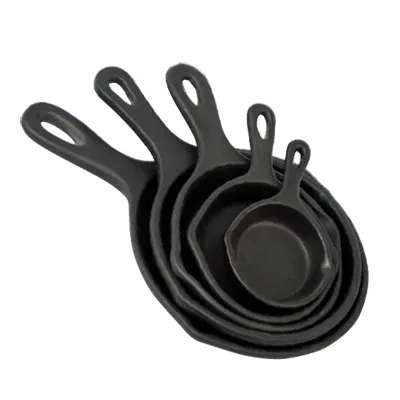 Steelite DCI212BK - 12 oz Ceramic Skillet Server, 9-1/4" L x 6-1/8" W x 1-1/2" H, Black, 1 Dozen