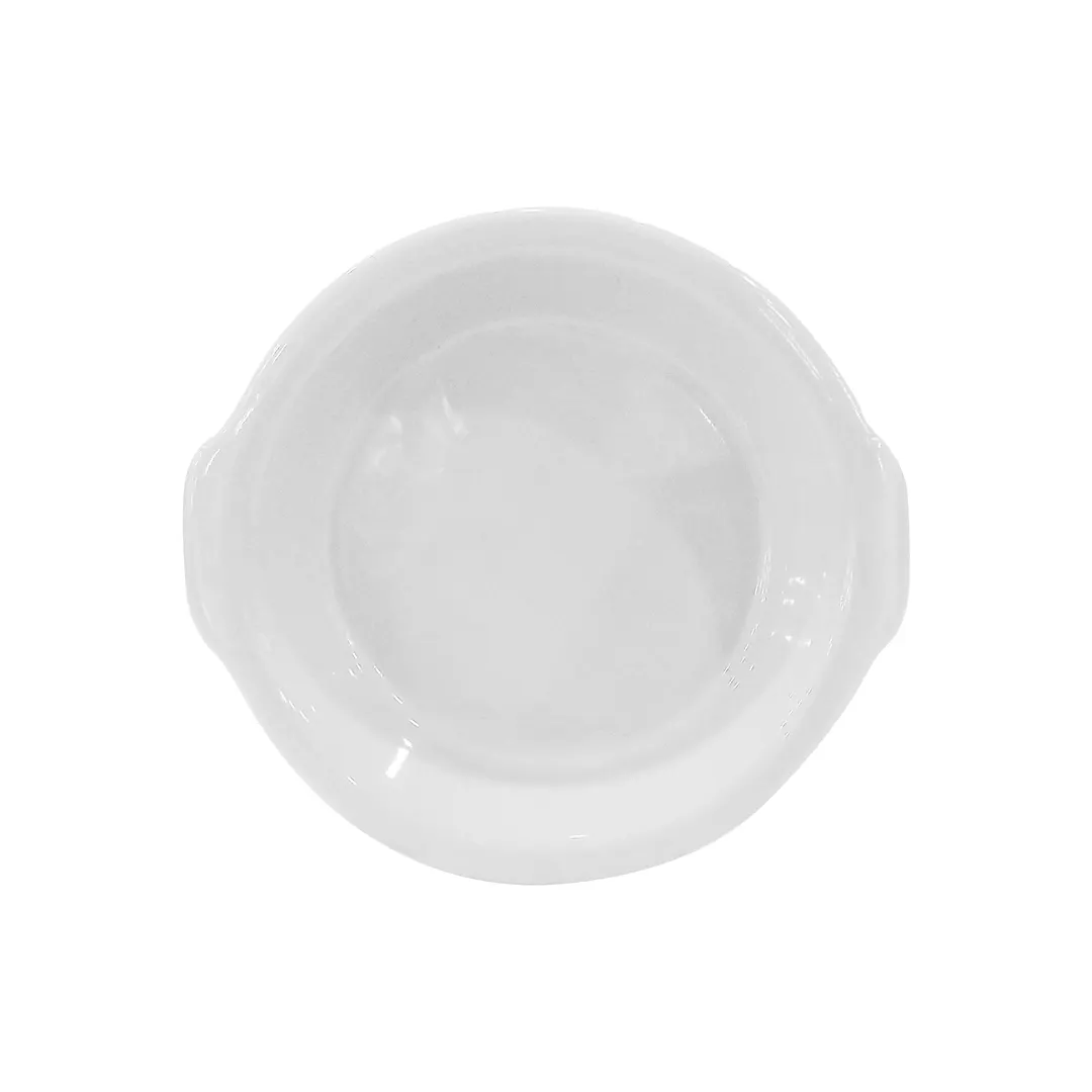 Steelite DCI612UW Au Gratin, 7 oz, 5-7/8"L x5-1/2"W x1-1/4"H Ceramic, Oven/Microwave Safe - 1 Dozen