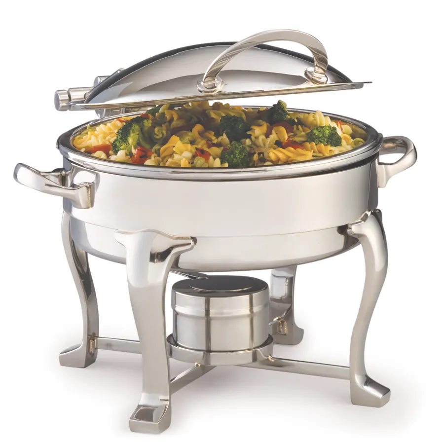 Steelite DW04DHSS 4-Qt Chafer 15.25" W x 15.0" D x 11.0" H 18/10 Steel Induction - Millennium