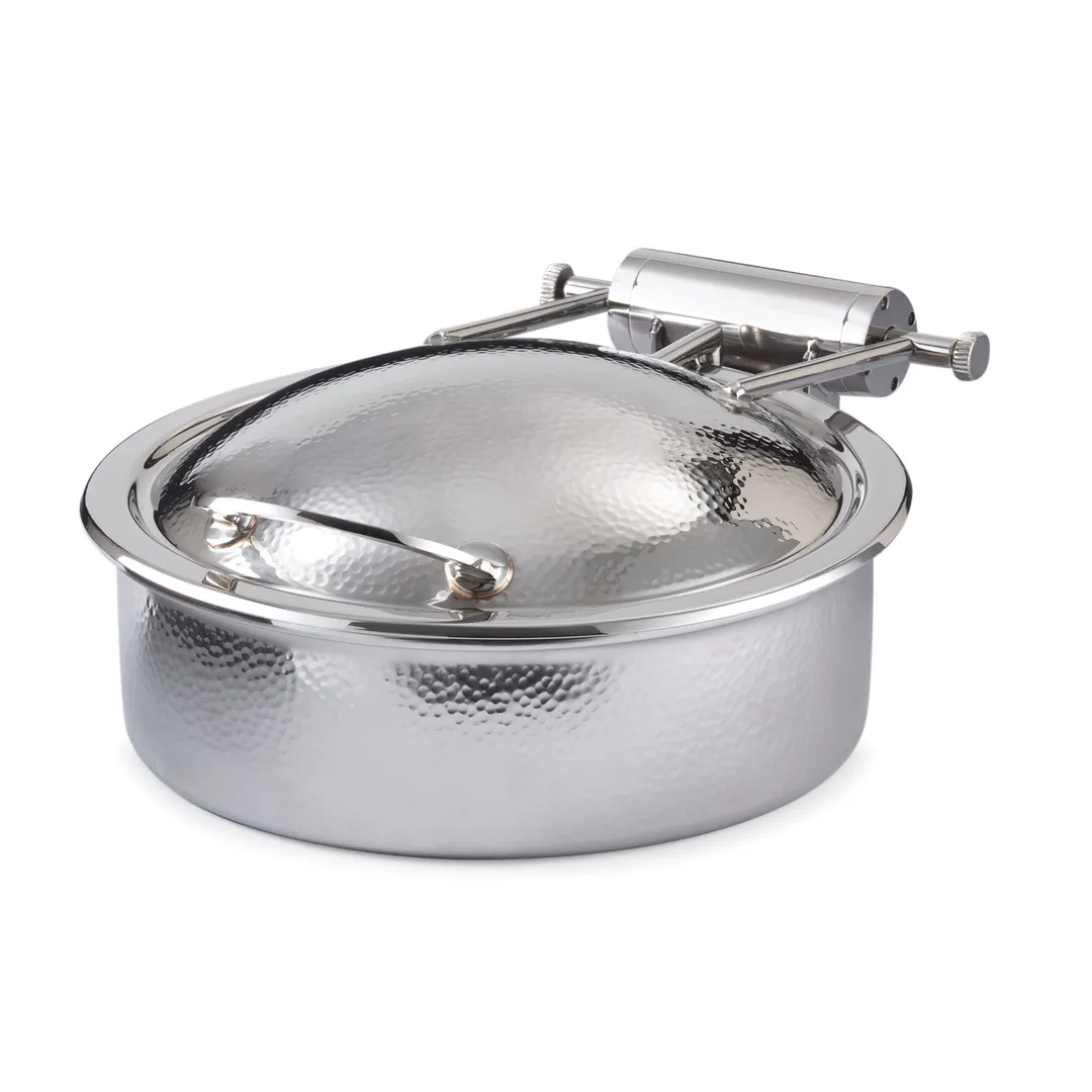 Steelite DW06WGHMSS Induction Chafer, 2‑Gal (8 qt), 18.25"W×15.75"D×6.0"H, Stainless, Hinged Cover