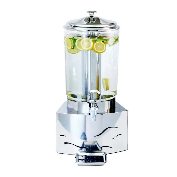 Steelite DW12JLFBMOD7SS Juicer, 3‑Gal Uninsulated Dispenser, 12"W x12"D x25"H, Poly Bowl, Steel Base