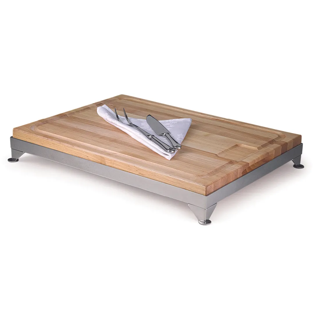 Steelite DW724FRM1SS Carving Board Frame, 24.0"W x 18.0"D, 18/10 Stainless Steel, Brown, DW Haber