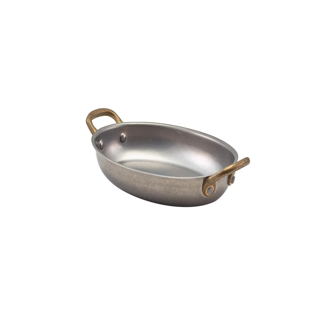 Steelite GWSSD18V - Stainless Steel Bowl 9.5" x 5.4" x 1.9", 17 oz (0.5 qt) Dishwasher Safe - 6/Case