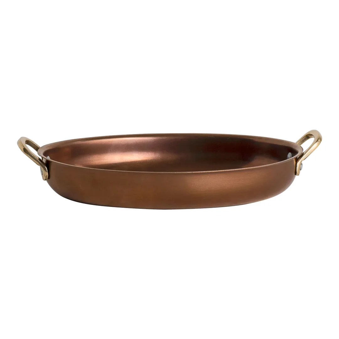 Steelite GWSSD24CV Casserole 11.375" x 7" x 2" 1.25 qt Stainless Steel Copper Brown Finish - 6/Case