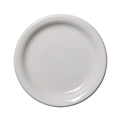 Steelite HL1461100 - 6.625" White Round China Plate, Rim, Oven Safe to 425°F, 12/Case - 1 Dozen