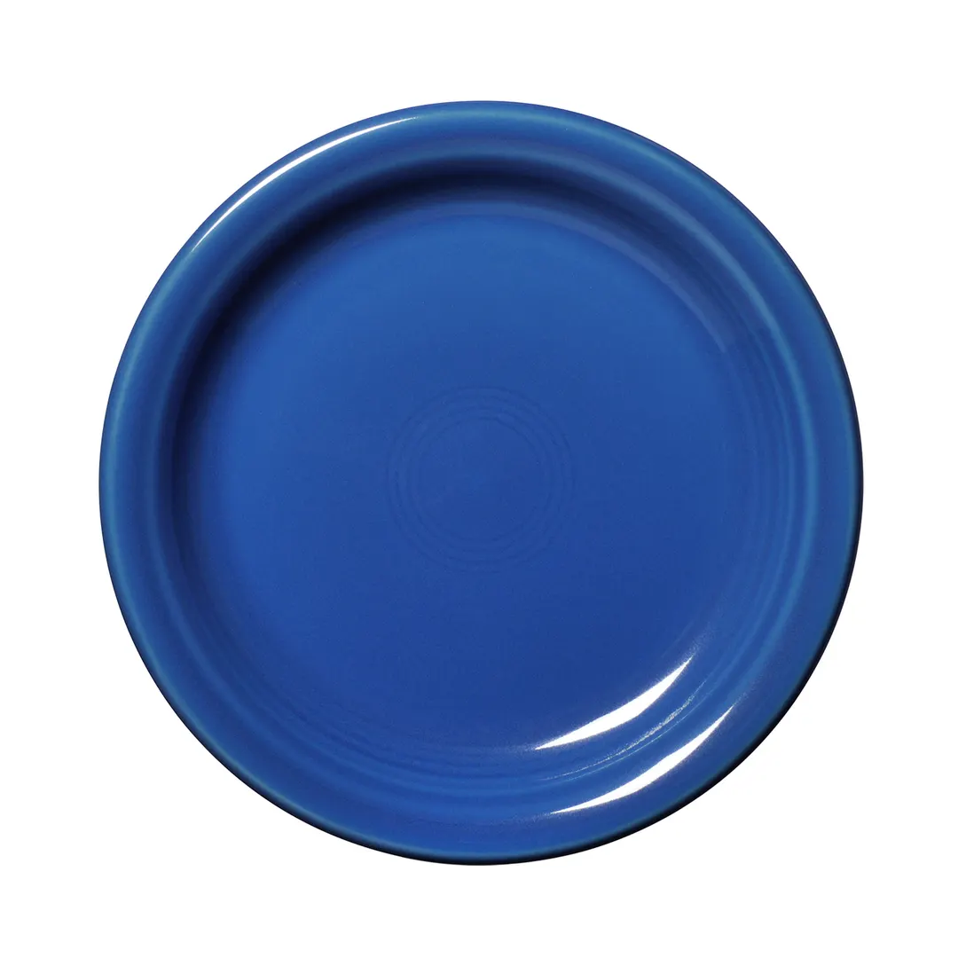 Steelite HL1461337 - 6.625" Lapis Fiesta Round Plate, Rim, China, Oven Safe to 425°F - 1 Dozen