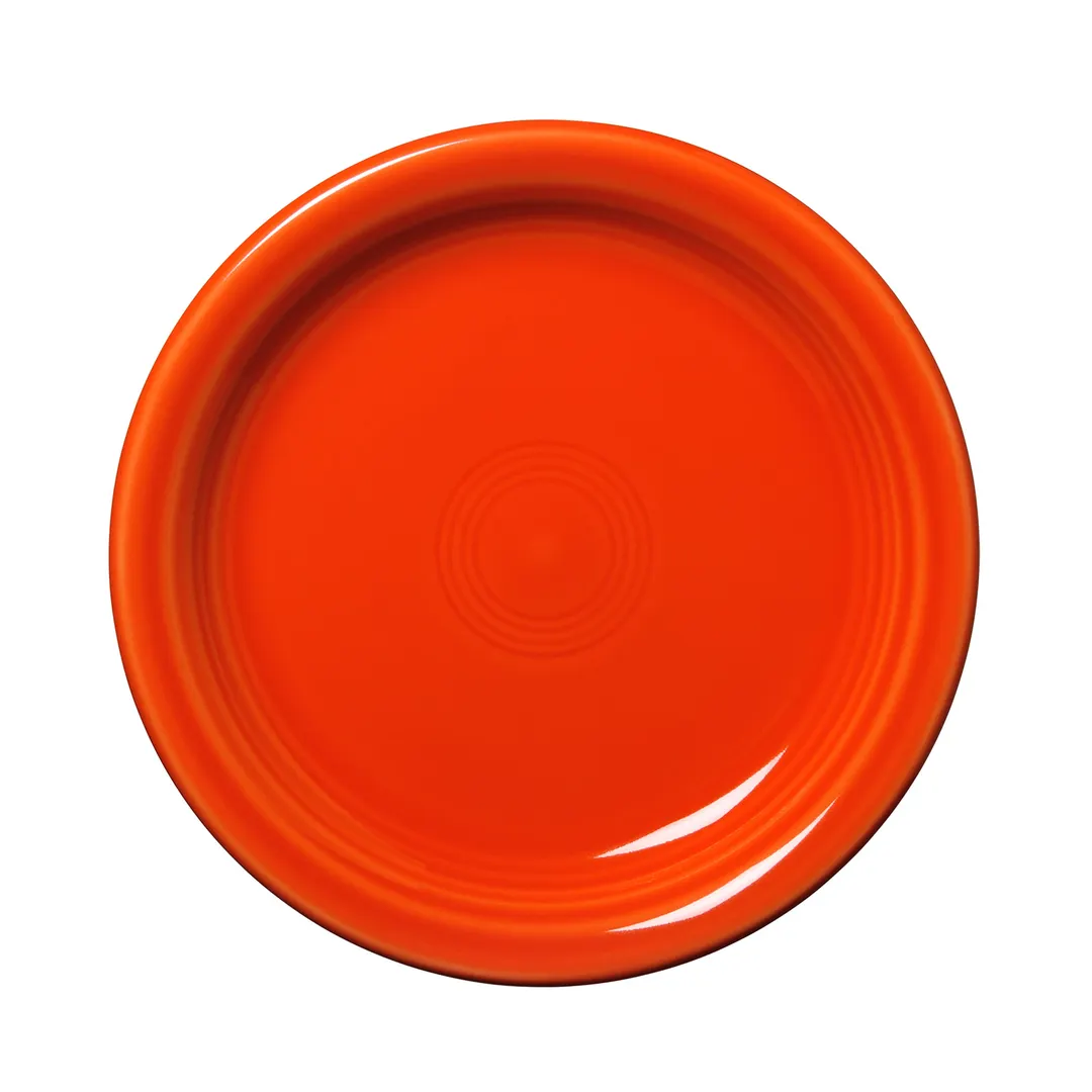 Steelite HL1461338 Plate, 6.625" Round China, Fiesta Poppy, Oven Safe to 425°F, Rim - 1 Dozen