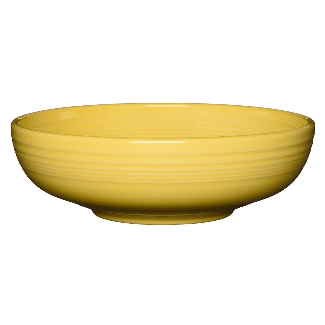 Steelite HL1472320 Serving Bowl, 3.0 Qt 10.5" Round China, Fiesta Sunflower, Oven Safe 425°F - 4/Case