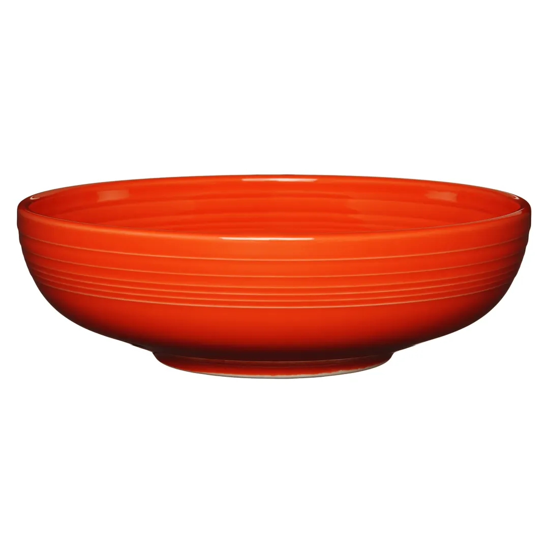 Steelite HL1472338 - Bowl 3.0 Qt (10.5" x 3.375") China Fiesta Poppy, Oven Safe 425°F, 96 oz - 4/Case