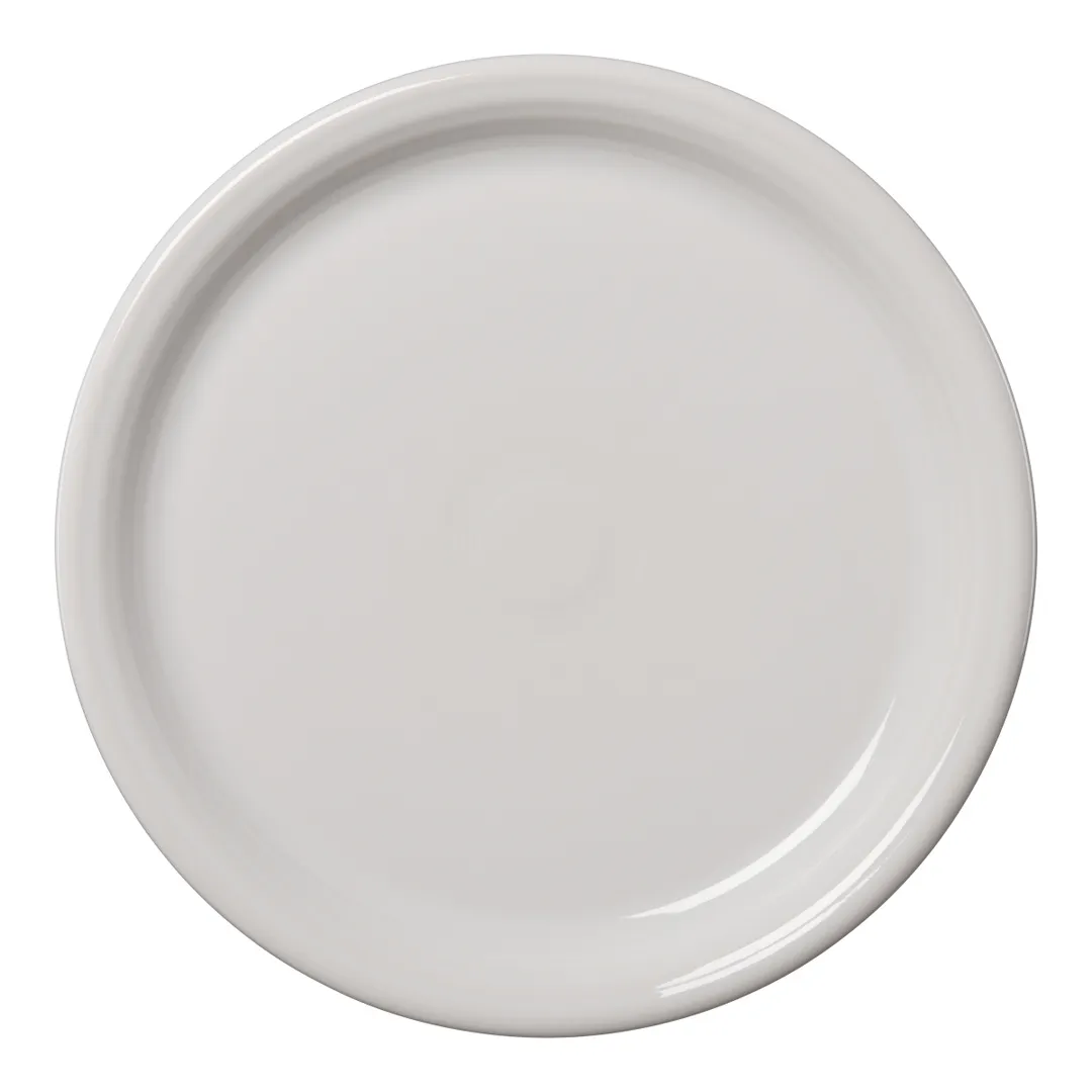 Steelite HL1480100 - Bistro Dinner Plate, 10.5" Round White China, Oven Safe to 425°F/217°C, 1 Dozen