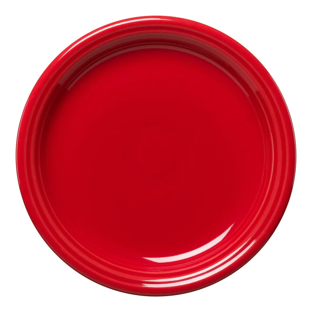Steelite HL1481326 Salad Plate, 7.25" Round Scarlet China, Oven Safe to 425°F - 1 Dozen