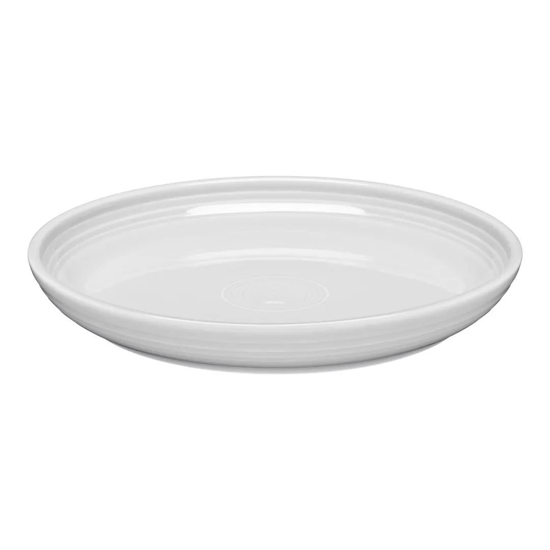 Steelite HL1507100 Round White Porcelain Plate, 10.375" Diameter, Oven Safe to 425°F, - 6/Case