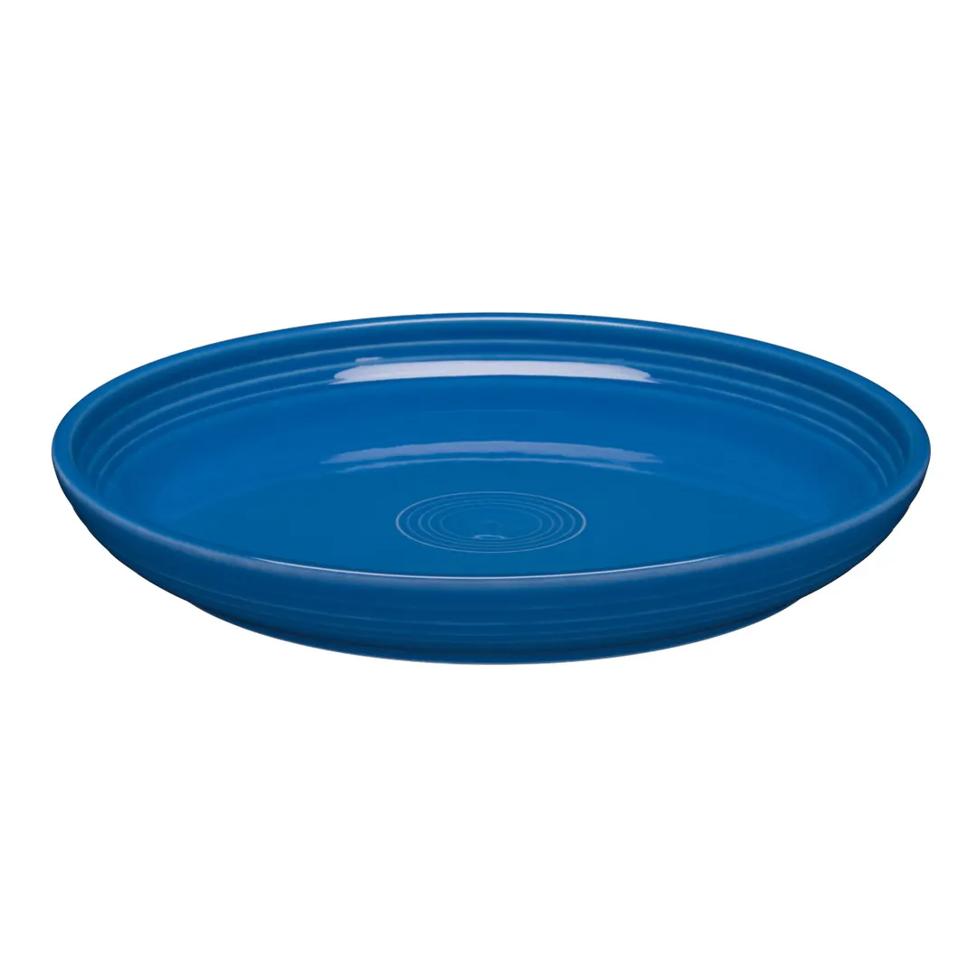 Steelite HL1507337 - 10.375" Round China Plate, Lapis Fiesta Porcelain, Oven Safe to 425°F - 6/Case