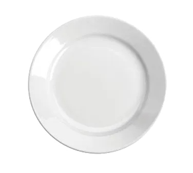 Steelite HL20100 - 6-1/4" Round China Plate with Rolled Edge, Undecorated, 6-1/4" Diameter - 1 Dozen