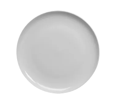 Steelite HL20106800 Entree Plate - 11-5/8" Round China Plate with Flat Edge and Coupe Rim - 1 Dozen